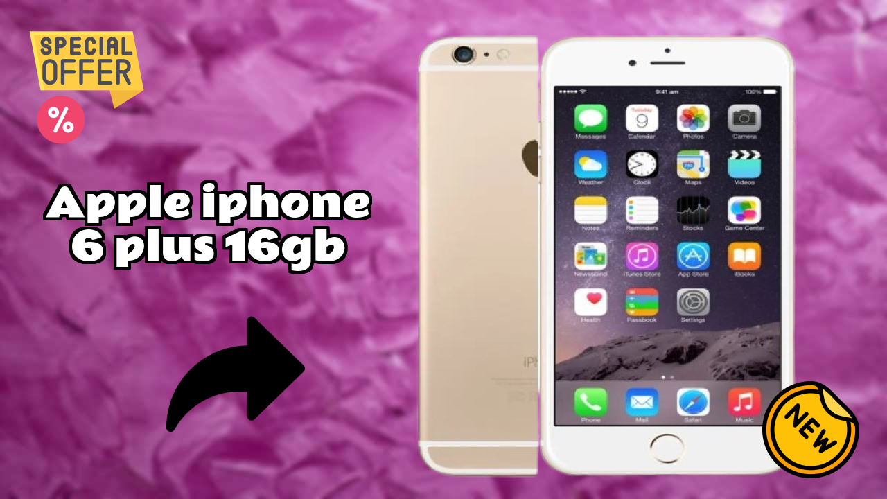 2026 Apple IPhone 6 Plus 16GB Best Mobile Features With Longlife Bettry?