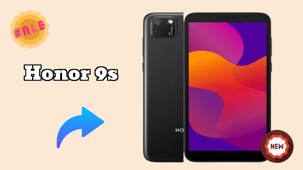 Honor 9S Display Analysis: 5.45 Inches (13.84 Cm) Quality
