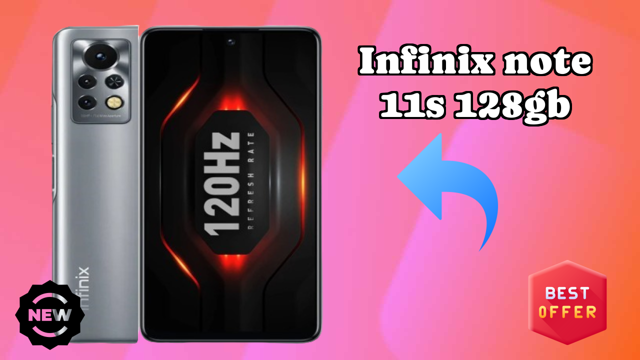 Infinix Note 11S 128GB Display Technology: IPS LCD Quality