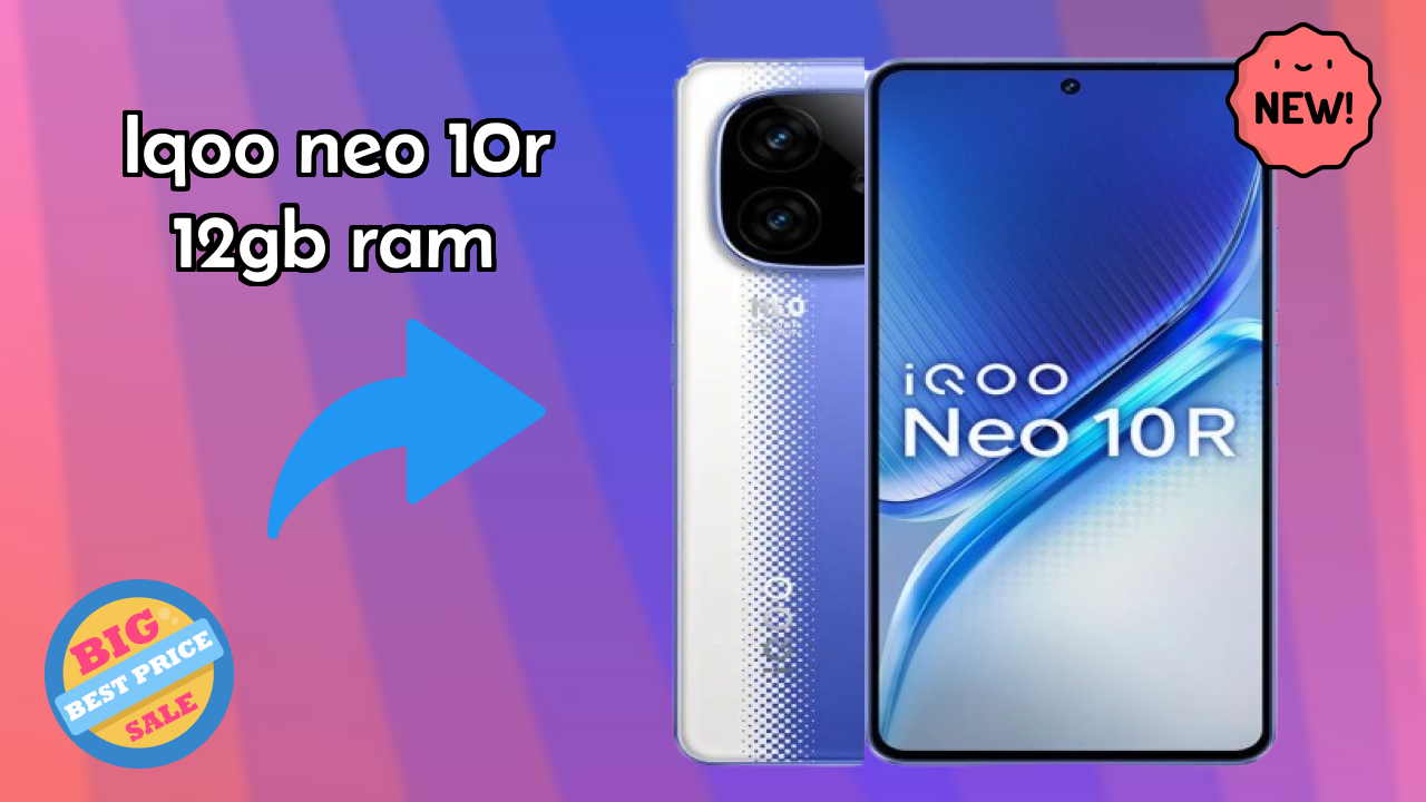 IQOO Neo 10R 12GB RAM Gaming Benchmarks: Snapdragon 8s Gen 3 Tested