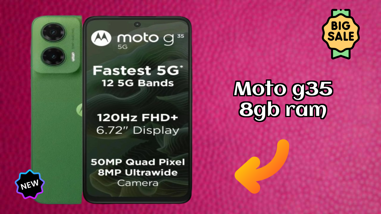 Moto G35 8GB RAM Review: 8 GB RAM Gaming Tested