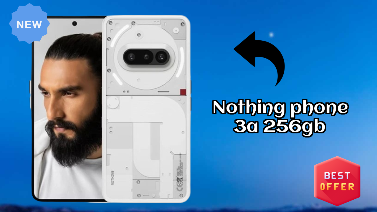 Nothing Phone 3a 256GB Display Size: 6.77 Inches (17.2 Cm) Screen Quality