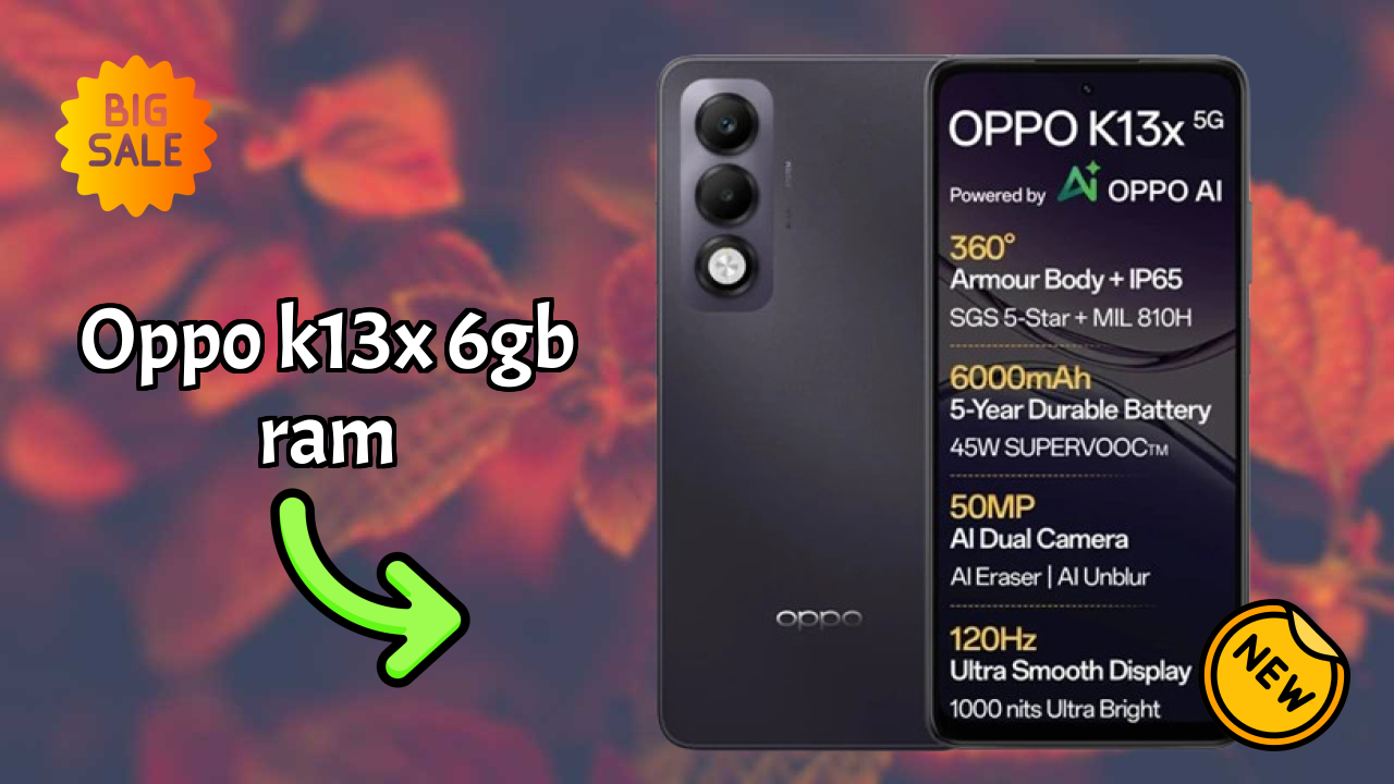 OPPO K13x 6GB RAM Camera Samples: 50 MP + 2 MP Rear Camera Real Photos