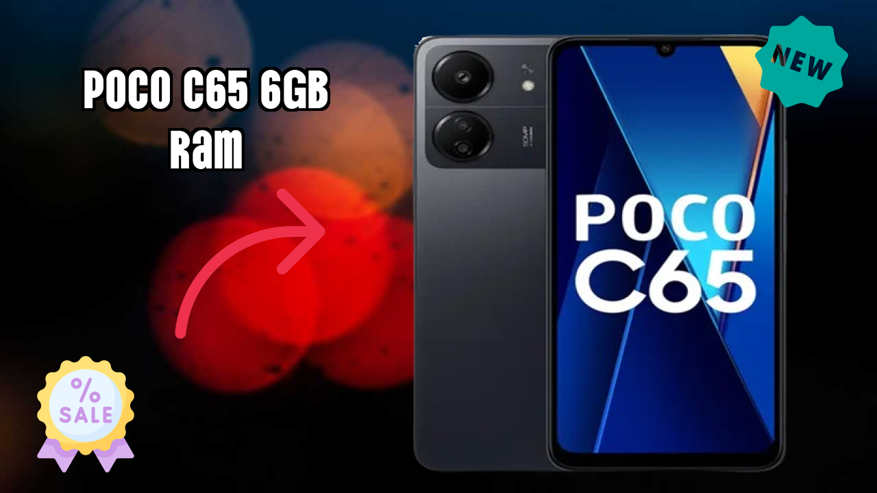 POCO C65 6GB RAM Display Review: IPS LCD Screen Size