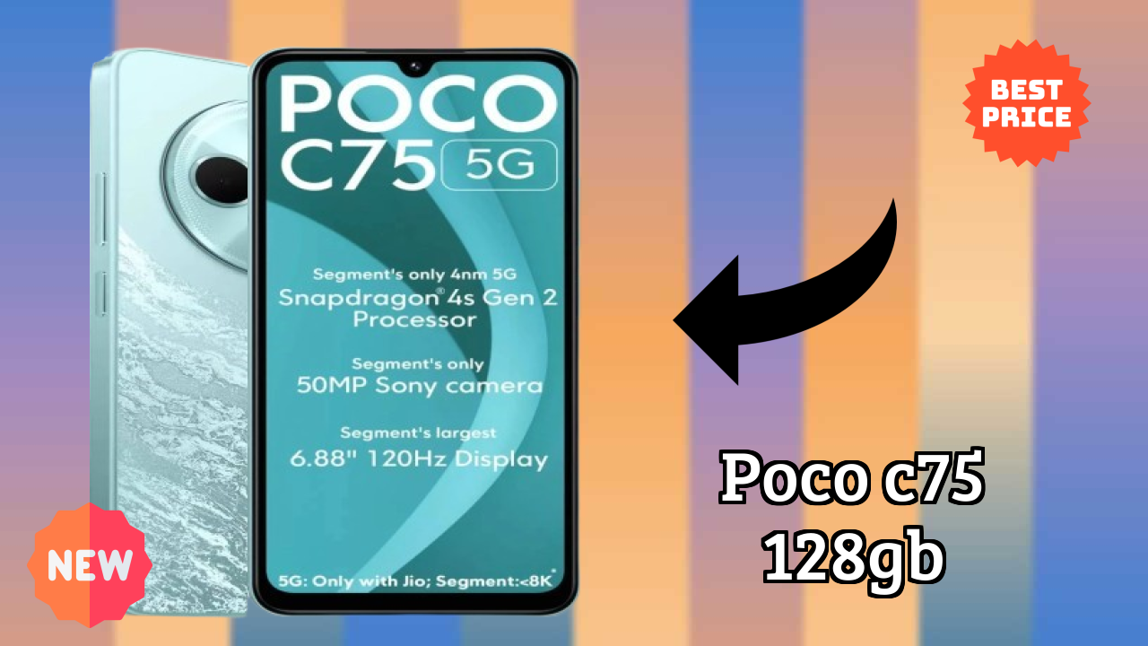 POCO C75 128GB Camera Review: 50 MP Rear Camera Photo Quality