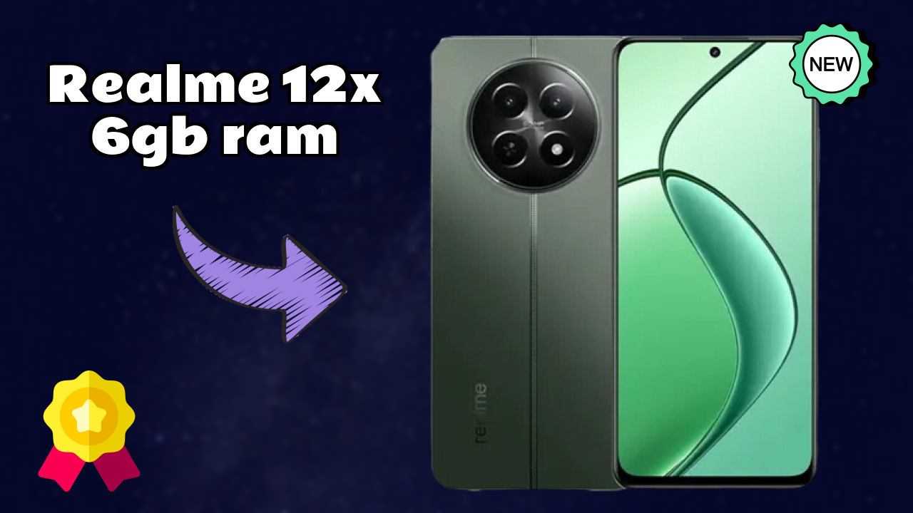 Realme 12x 6GB RAM Display Size: 6.72 Inches (17.07 Cm) Screen Analysis