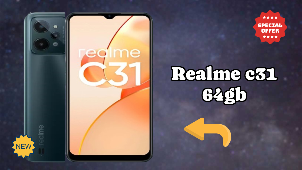 Realme C31 64GB Price Drop Alert: Now Just ₹9,490