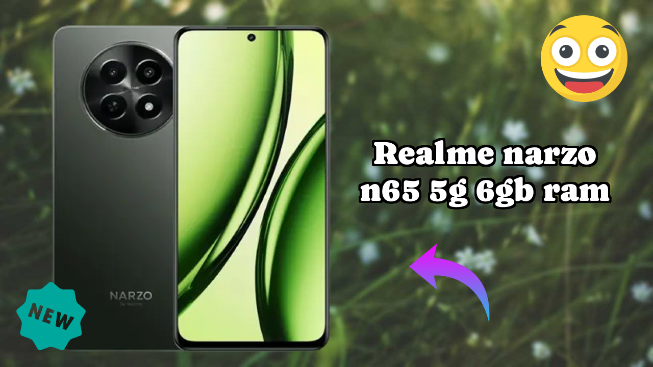 Realme Narzo N65 5G 6GB RAM Performance: 6 GB RAM Multitasking