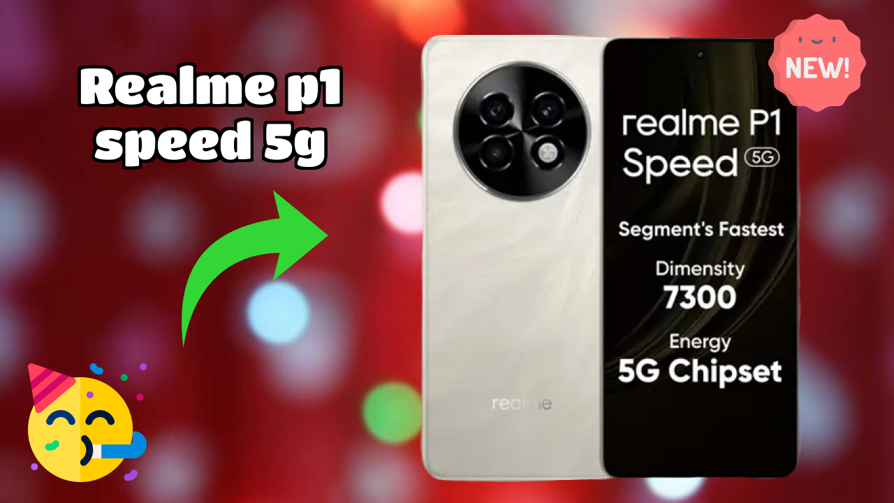 Realme P1 Speed 5G Gaming Benchmarks: MediaTek Dimensity 7300 Energy Tested