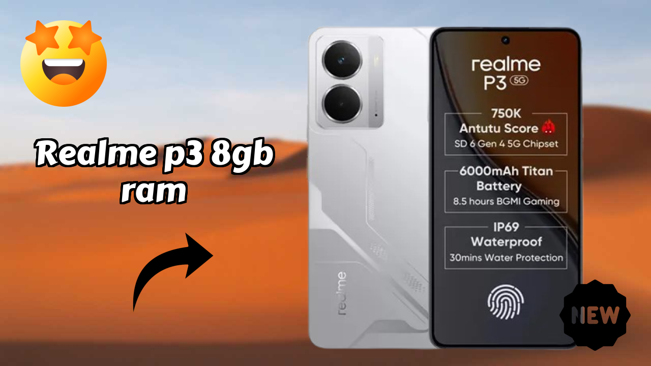 Realme P3 8GB RAM Display Review: AMOLED Screen
