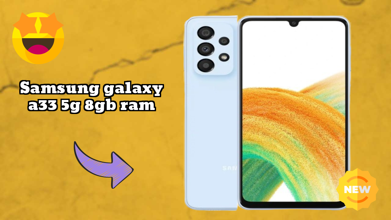 Samsung Galaxy A33 5G 8GB RAM Processor Review: Samsung Exynos 1280 Speed Test