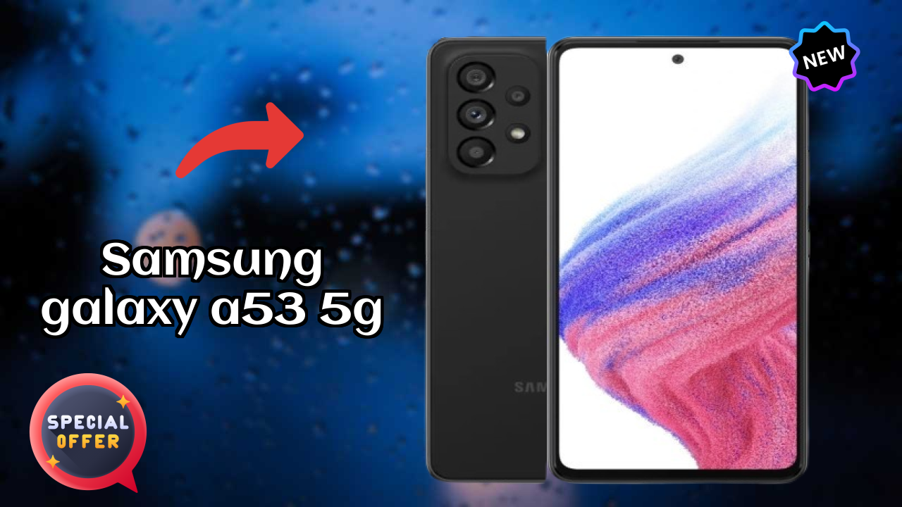 Samsung Galaxy A53 5G Display Size: 6.5 Inches (16.51 Cm) Screen Quality