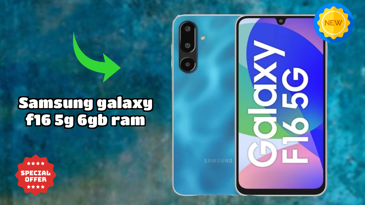 Samsung Galaxy F16 5G 6GB RAM Display Quality: Super AMOLED Review