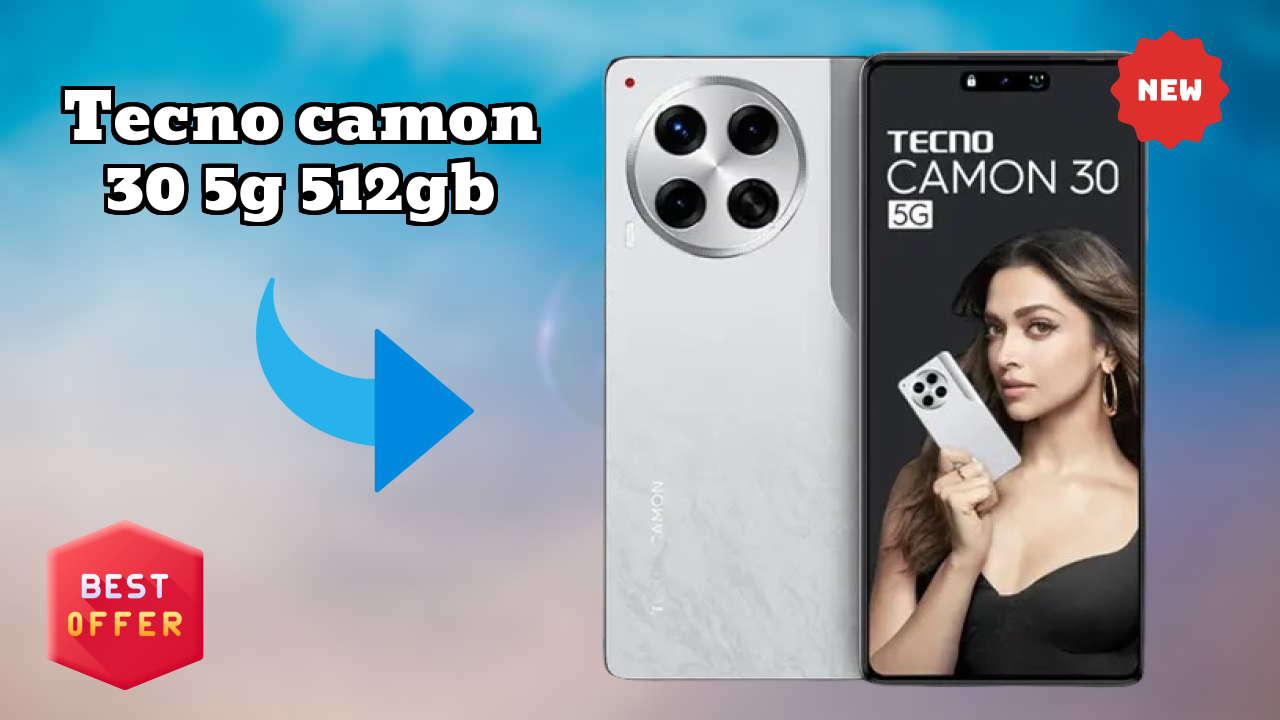 NewTecno Camon 30 5G 512GB 2026: Latest Mobile Phone with High Quolity Disa
