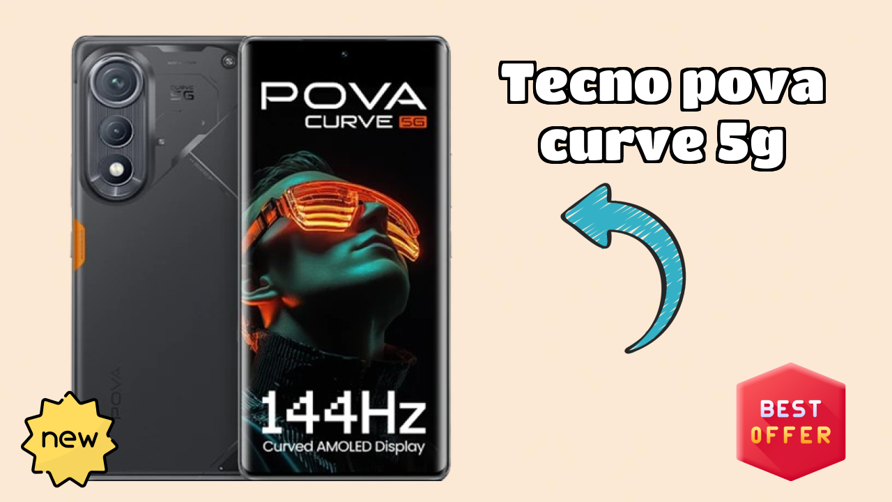 Tecno Fans Alert: Tecno Pova Curve 5G Massive Price Drop to ₹14,599
