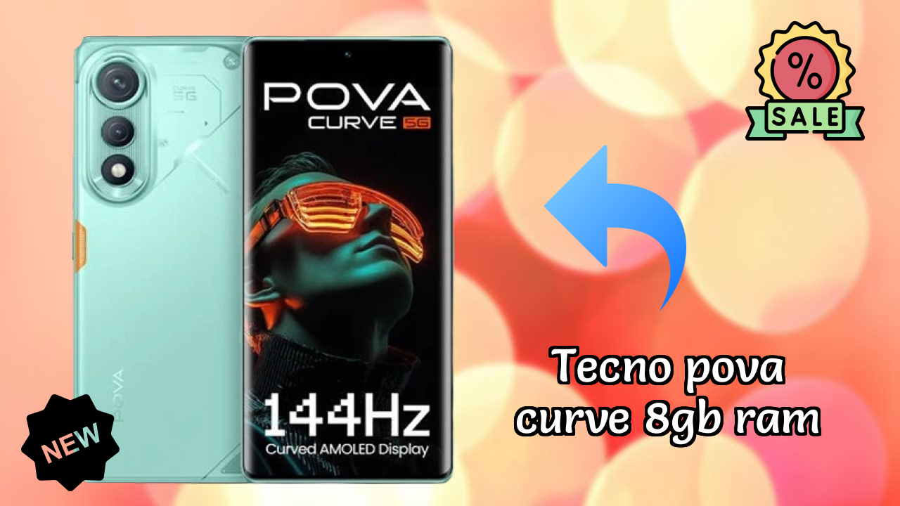 Tecno Pova Curve 8GB RAM Camera Quality: 13 MP Front Camera Selfie