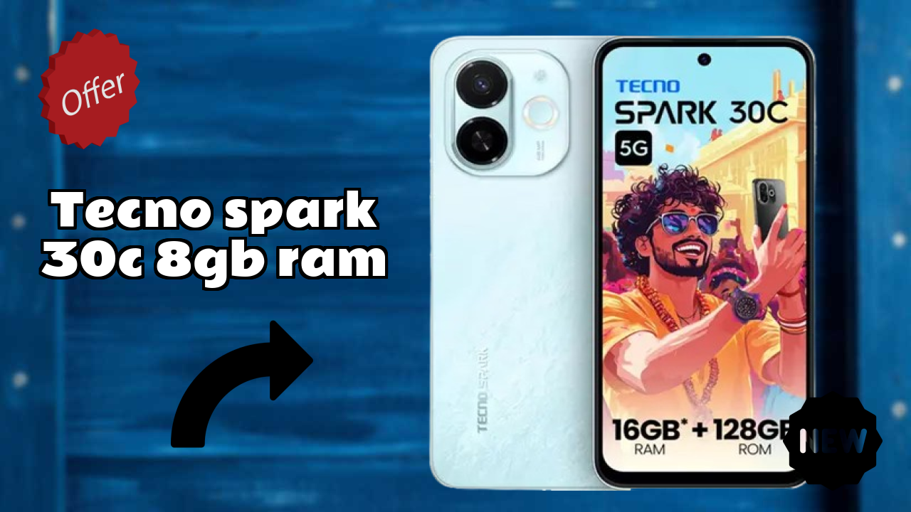 Tecno Spark 30C 8GB RAM Performance: 8 GB RAM Gaming Check