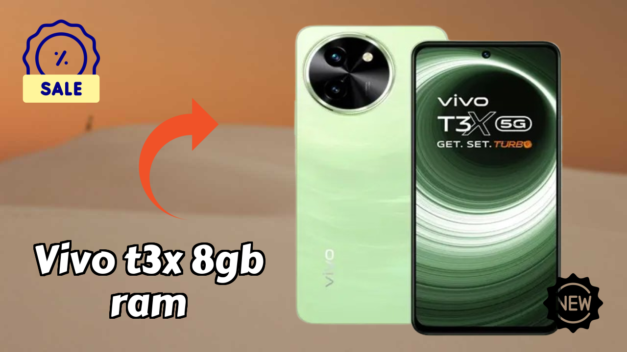Vivo T3x 8GB RAM Display Quality: LCD Explained
