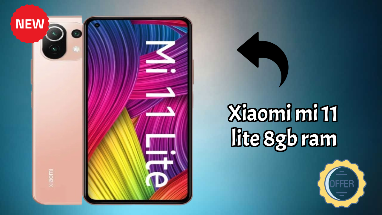 Xiaomi Mi 11 Lite 8GB RAM Display Technology: 6.55 Inches (16.64 Cm) Screen