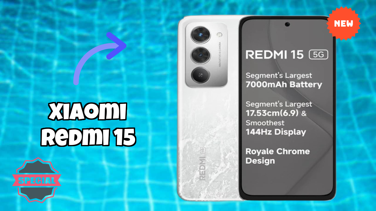 Xiaomi Redmi 15 Display Size: 6.9 Inches (17.53 Cm) Screen Review