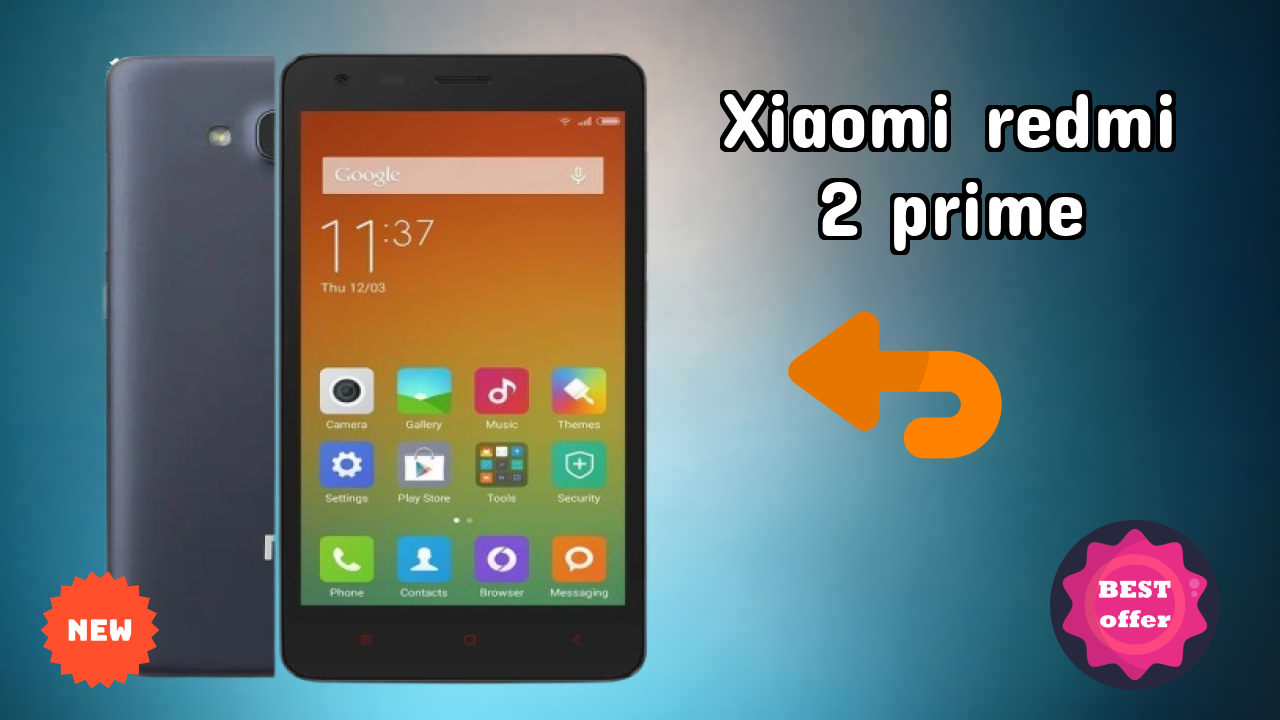 Xiaomi Redmi 2 Prime Display Technology: 4.7 Inches (11.94 Cm) Screen